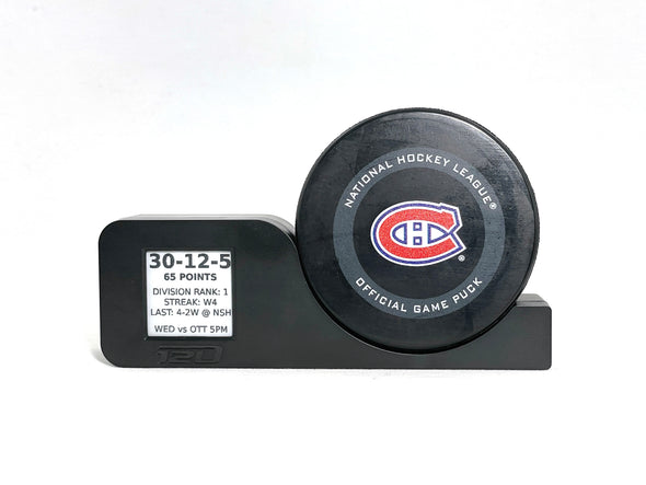 StatFeedr Puck Holder - Team Stats