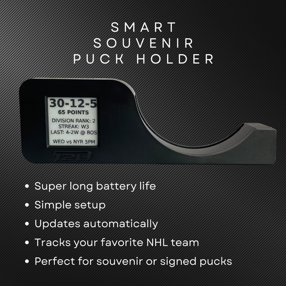 StatFeedr Puck Holder - Team Stats